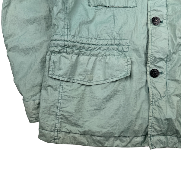 Stone Island 2013 Mint Green Membrana TC Field Jacket - XL