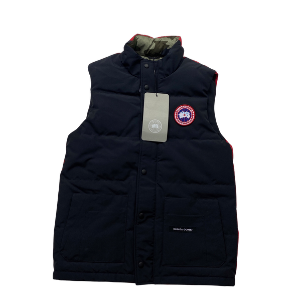 Canada Goose Black Down Filled Gilet - XS