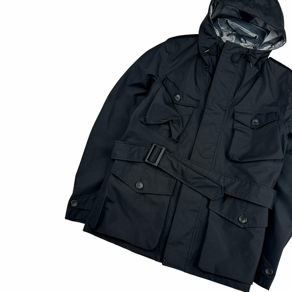 Ten C Black Field Multiple Pocket Smock Snow Jacket - Large