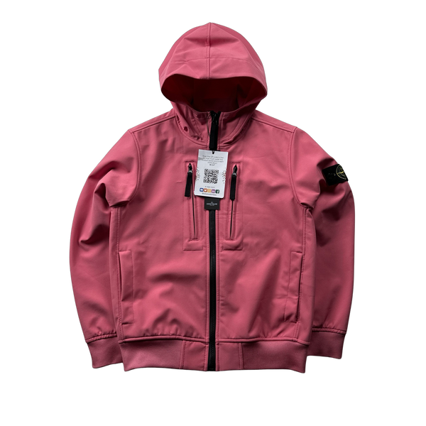 Stone Island 2022 Pink Soft Shell Juniors Jacket - Age 10