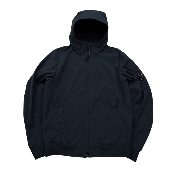 CP Company Navy Soft Shell Jacket - Small