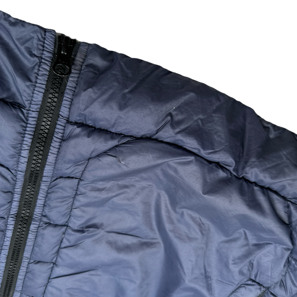 Stone Island 2016 Blue Garment Dyed Down Puffer Jacket - XL