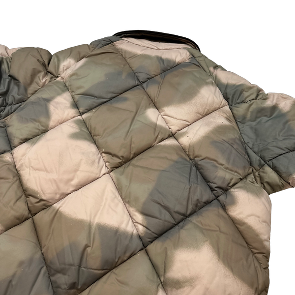 Palace x Barbour Camo Quilted Down Collared Puffer Jacket - Medium