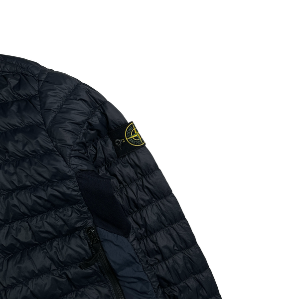 Stone Island 2018 Navy Blue Down Filled Puffer - Medium