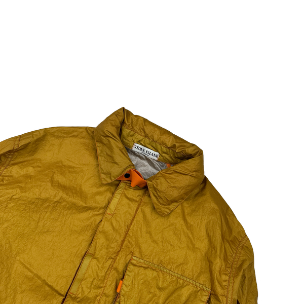 Stone Island 2004 Paul Harvey Orange Parachute Nylon Jacket - Medium