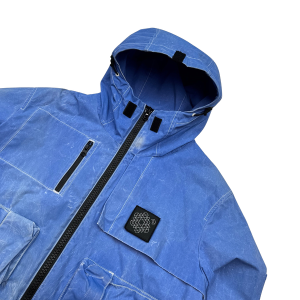 Plurimus Blue Garment Dyed Jacket - Large