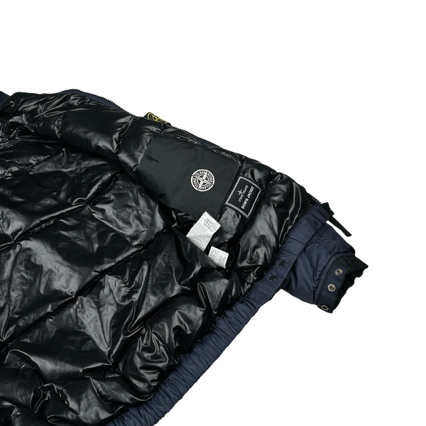 Stone Island 2010 Navy Hyperlight Down Filled Puffer Jacket - Small