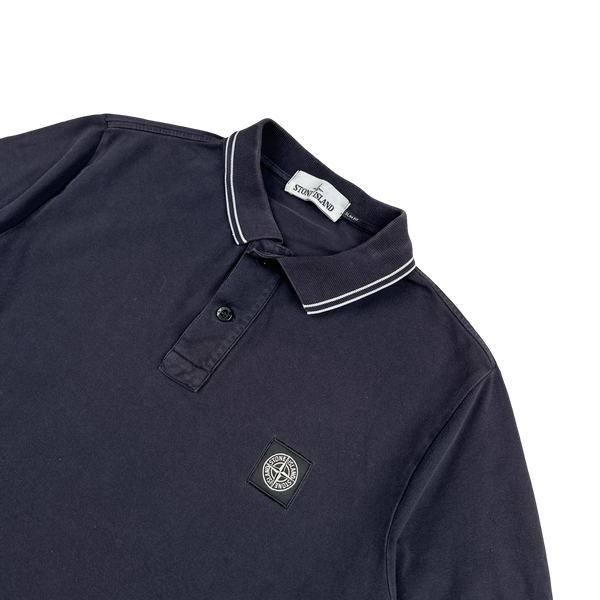 Stone Island 2018 Charcoal Polo Shirt - Large