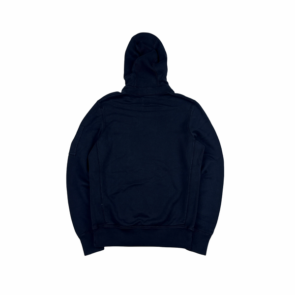 CP Company Navy Lens Viewer Hoodie - Small