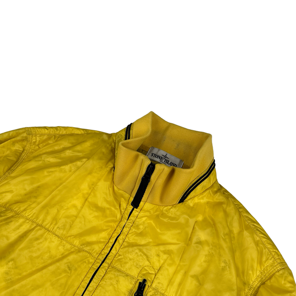 Stone Island 2013 Yellow Micro Rip Stop Tyveck Shield Jacket - Large