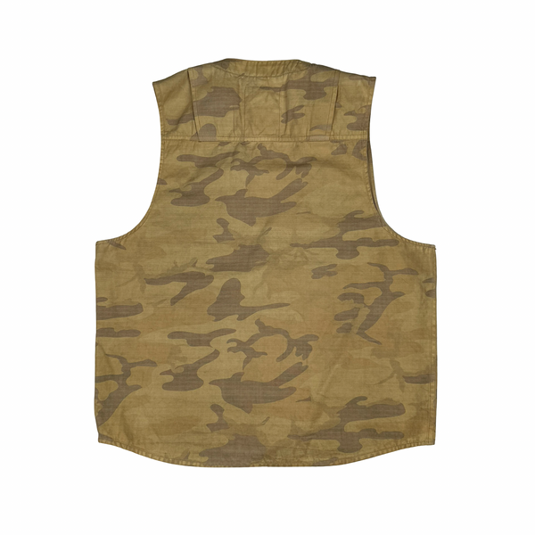 Stone Island 1990 Ice Jacket Camo Vest - Large