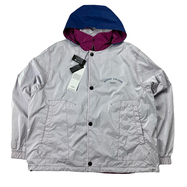 Stone island marina reflective jacket on sale