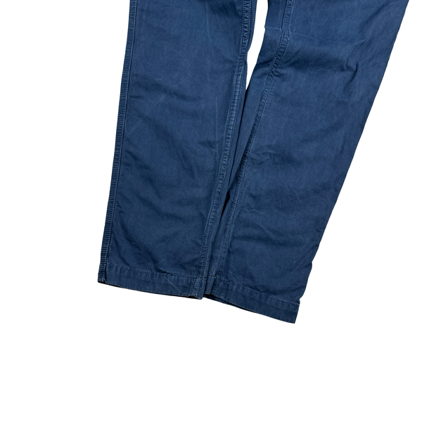 Stone Island 2019 Blue Slim Fit Cargo Trousers - 32"