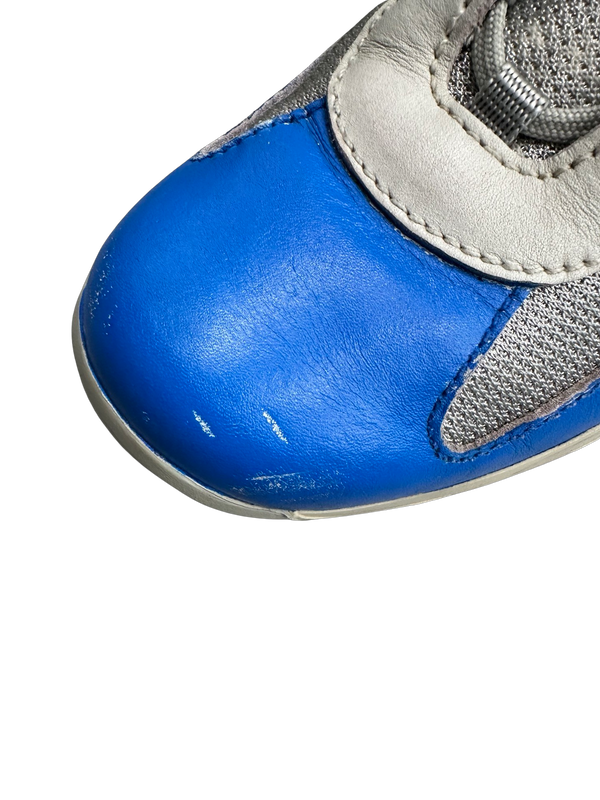 Prada Blue America Cup Trainers - UK 8.5