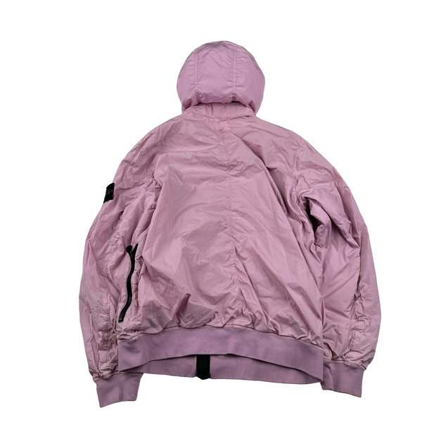 Stone Island 2020 Pink Crinkle Reps Bomber Jacket - XL – Mat's Island