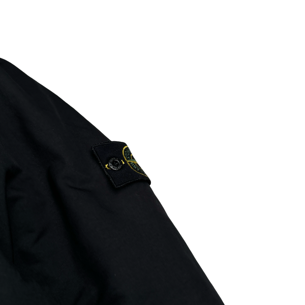 Stone Island 2007 Black David TC Hooded Multipocket Jacket - Large