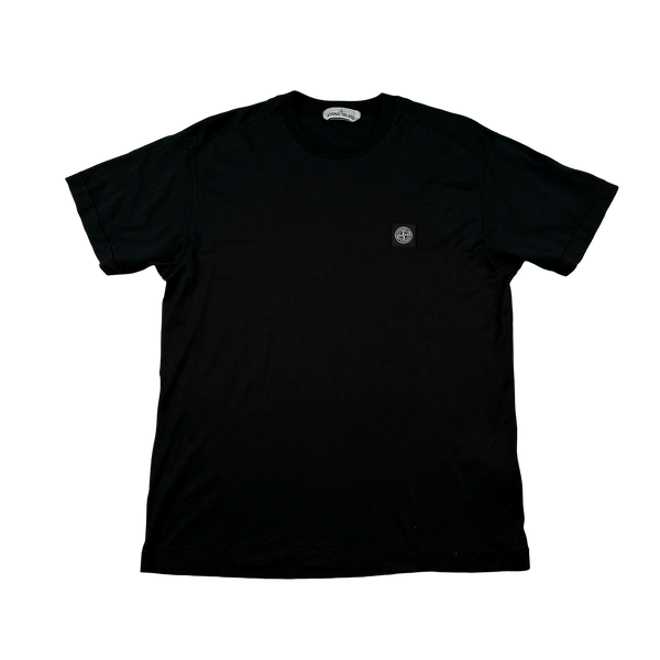Stone Island 2020 Black Cotton T Shirt - XL