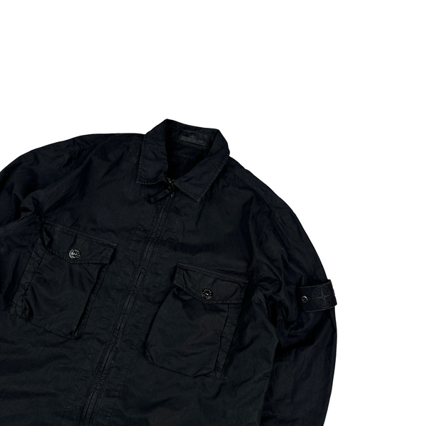Stone Island 2019 Black Ghost Piece Overshirt - XL – Mat's Island