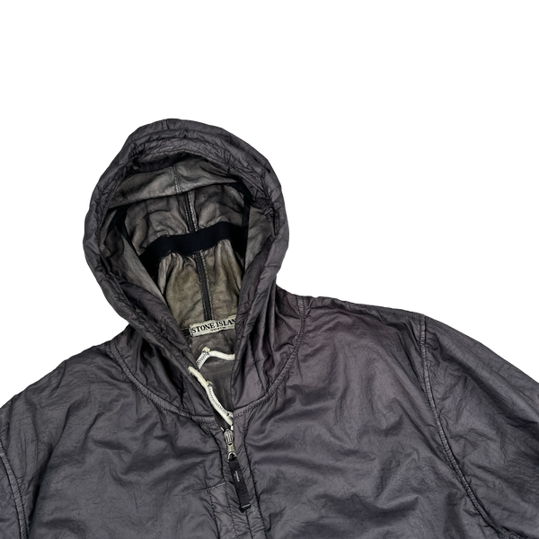 Stone Island 2008 Charcoal Hyper Light Mesh Badge Jacket - XL
