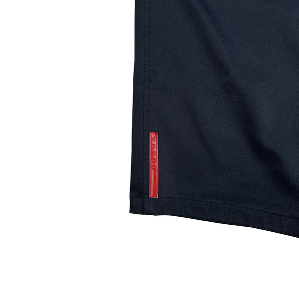 Prada Sport Archive Red Tab Cotton Relaxed Fit Trousers - 34"