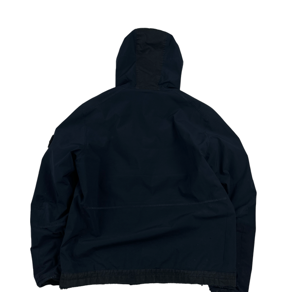 Stone Island 2023 Navy Soft Shell Primaloft Lined Jacket -XL