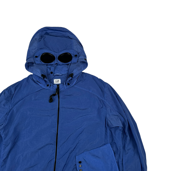 CP Company Blue Chrome R Goggle Jacket - XXL