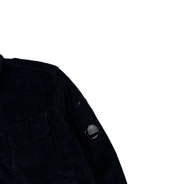 CP Company Dark Navy Corduroy Shirt - Small