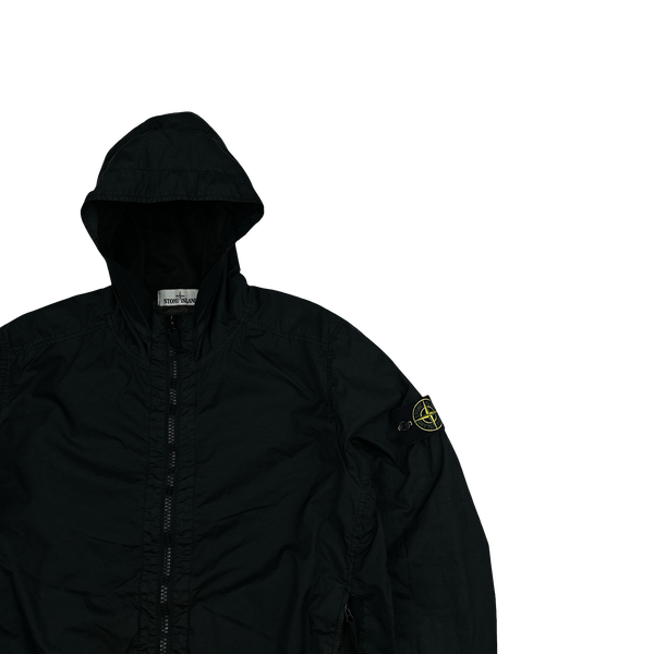Stone Island 2017 Black Membrana 3L TC Rain Jacket - Large