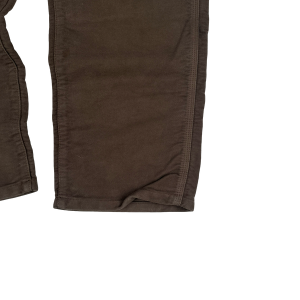 Stone Island Marina Moleskin Lo Fit Cotton Cargo Trousers - Medium