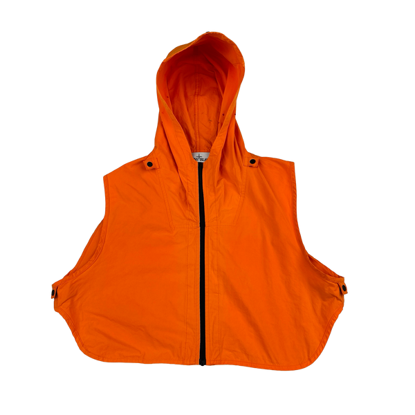 Stone Island 2016 Marina Reflective Spellout Mesh Dual Layer Jacket - Medium
