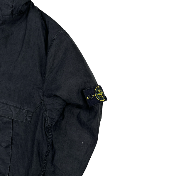 Stone Island 2006 Vintage Lino Flax Quilted Dutch Rope Jacket - XL