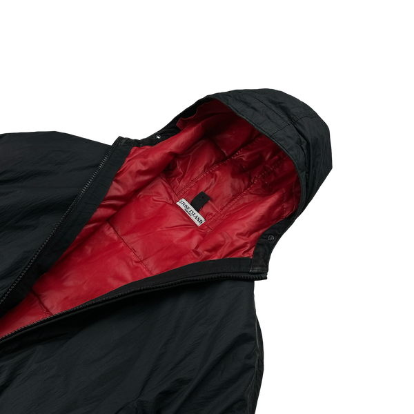 Stone Island 2009 Black Down Filled Padded Jacket - Large