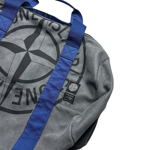 Stone Island x Porter Man Made Suede Compass Duffle Bag