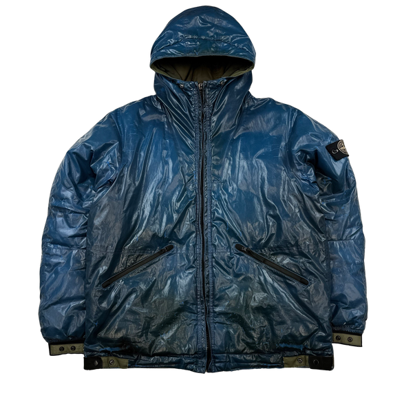 Stone Island 2009 Blue Colour Change Ice Jacket - XL
