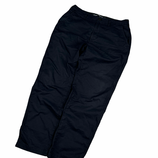 Stone Island 2023 Black Regular Fit Trousers - 34"