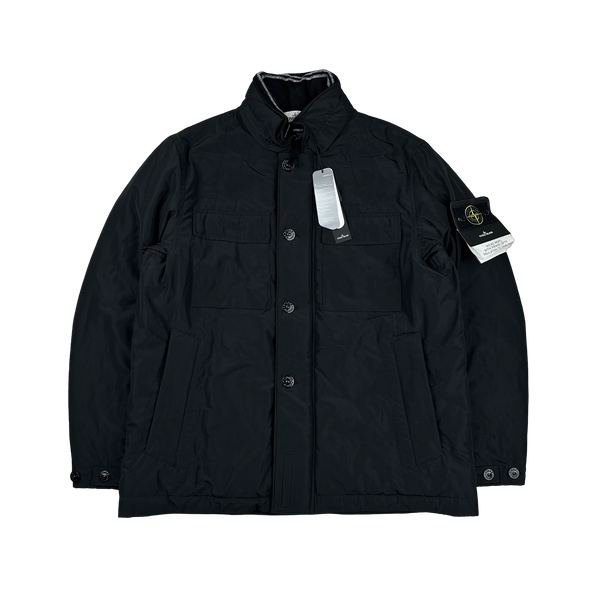 Stone Island 2019 Black Micro Reps Primaloft Winter Jacket - XXL