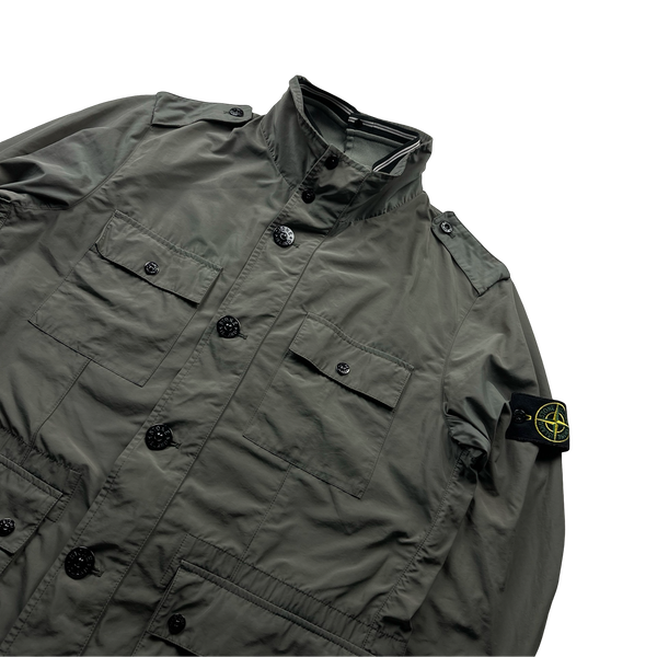 Stone  ジャケット　MICROREPS Lサイズ ストーンアイランド) Micro Twill ジャケット 811543626 V0065