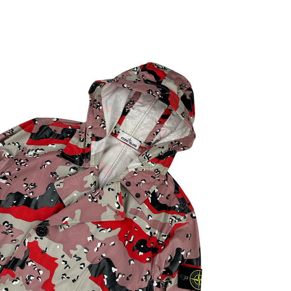 Stone Island 2020 3C+PU Desert Camo Jacket - Small