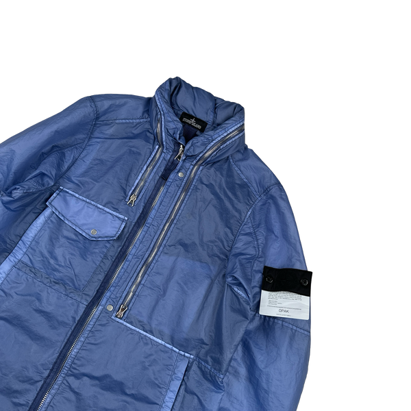 Stone Island 2020 Blue Opak Shadow Project Jacket - Large