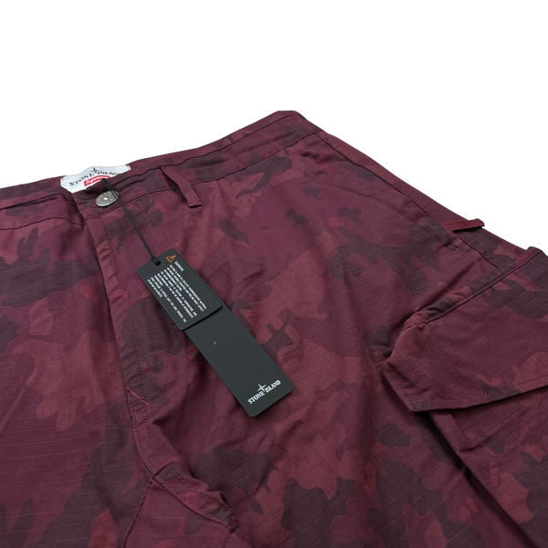 Stone Island x Supreme 2022 Ice Camo Cargo Trousers - 36"