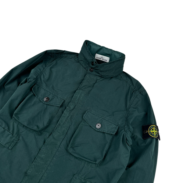 Stone Island 2018 Green David Tela Light TC Jacket - Small