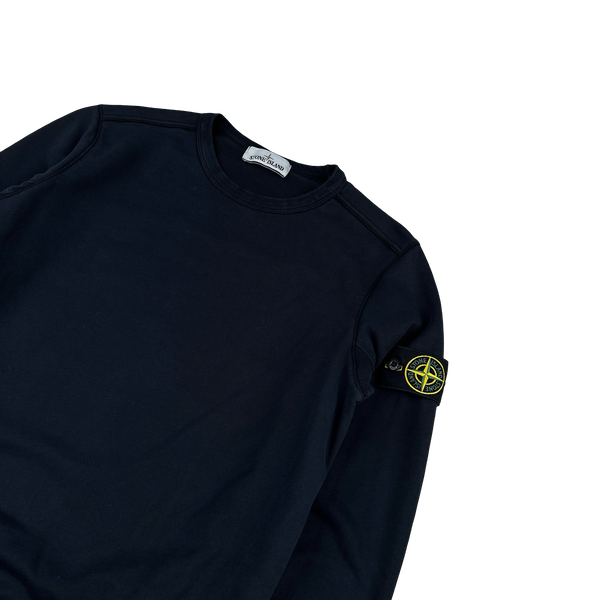Stone Island 2019 Navy Crewneck Sweatshirt - Small