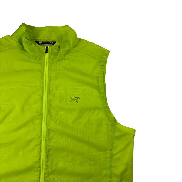 Arc'teryx Green Light Weight Rip Stop Zipped Vest - XL