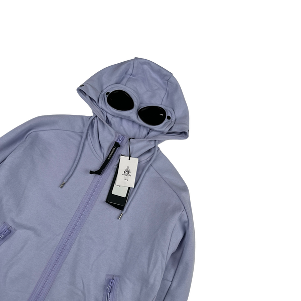CP Company Lilac Cotton Goggle Hoodie - XS & XL