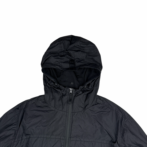 Stone Island 2024 Black Crinkle Reps R-NY Jacket - XL
