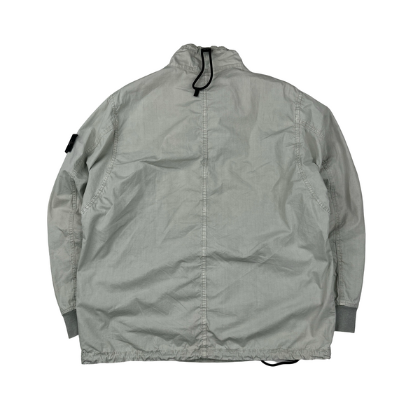 Stone Island 2020 Grey Smock Pullover Overshirt - Medium – Mat's