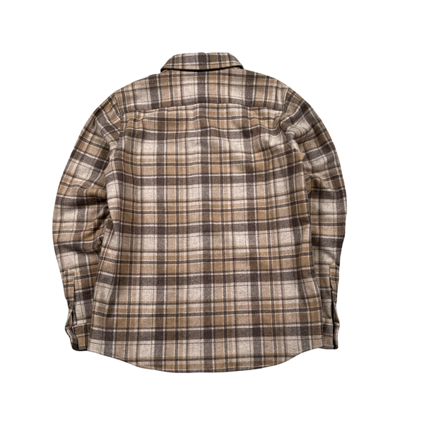 APC Checked Buttoned Flannel Shirt - Small