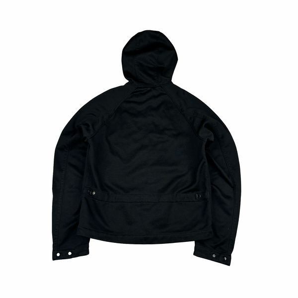 Stone Island Vintage 2003 Black Paul Harvey Hooded Jacket - Medium