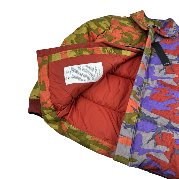 Stone Island 2022 Heritage Camo Down Filled Puffer Jacket - Small - Medium - Large - XL