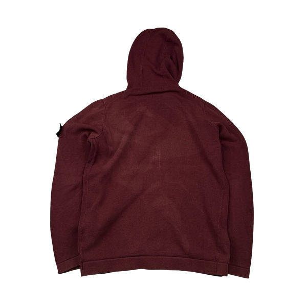 Stone Island 2013 Red Shadow Project Knit Hoodie - Large